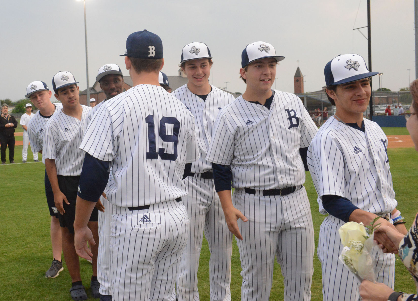 Bryan High School baseball senior night